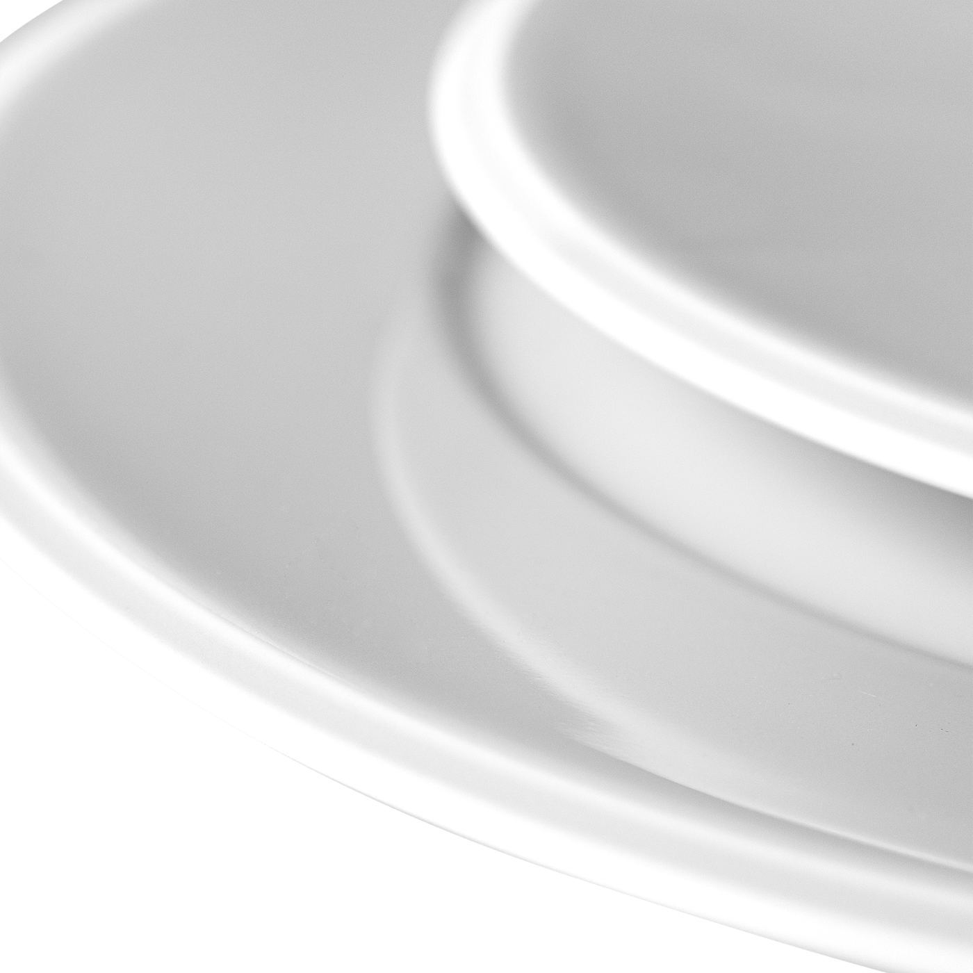 Vorspeise - und Dessertteller, Weiß, Ø 22 cm | Meissen Vitruv 000001 - 43473 - Meissen Weimar