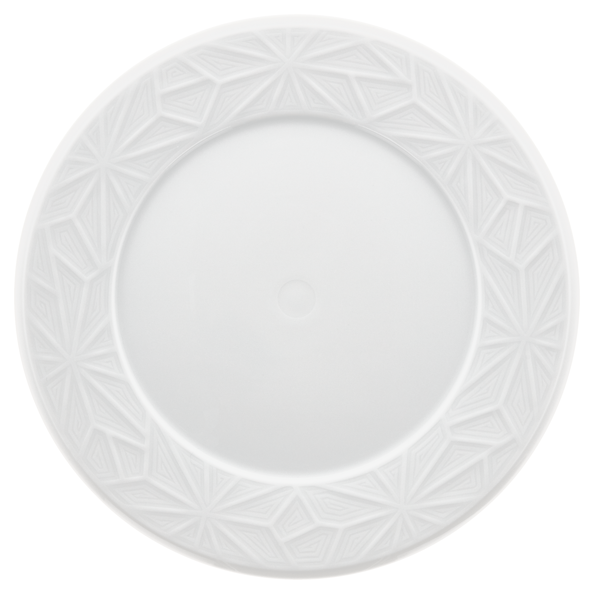 Vorspeise - und Dessertteller, Weiß, Ø 22 cm | Vitruv Graphic 000001 - 45473 - Meissen Weimar