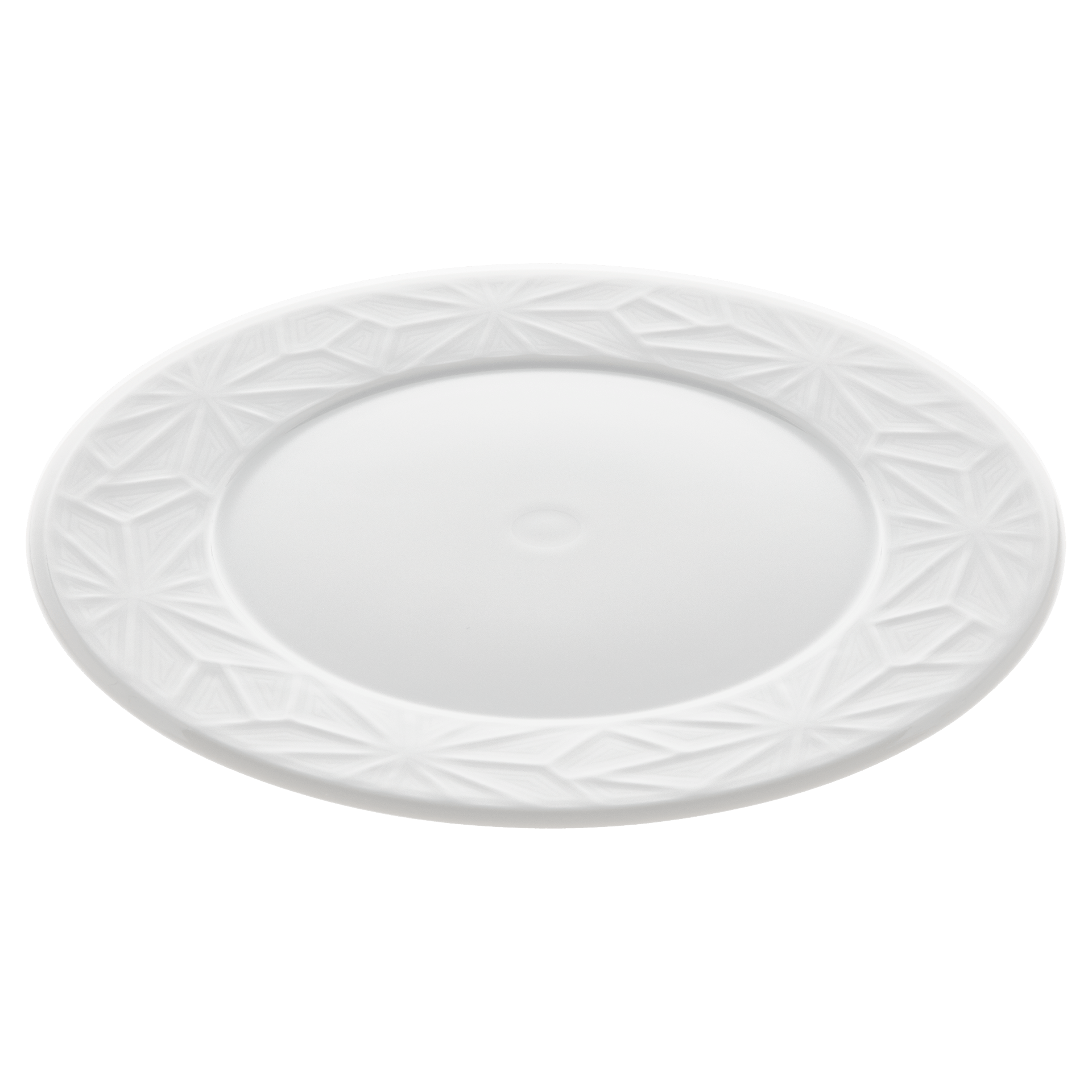 Vorspeise - und Dessertteller, Weiß, Ø 22 cm | Vitruv Graphic 000001 - 45473 - Meissen Weimar