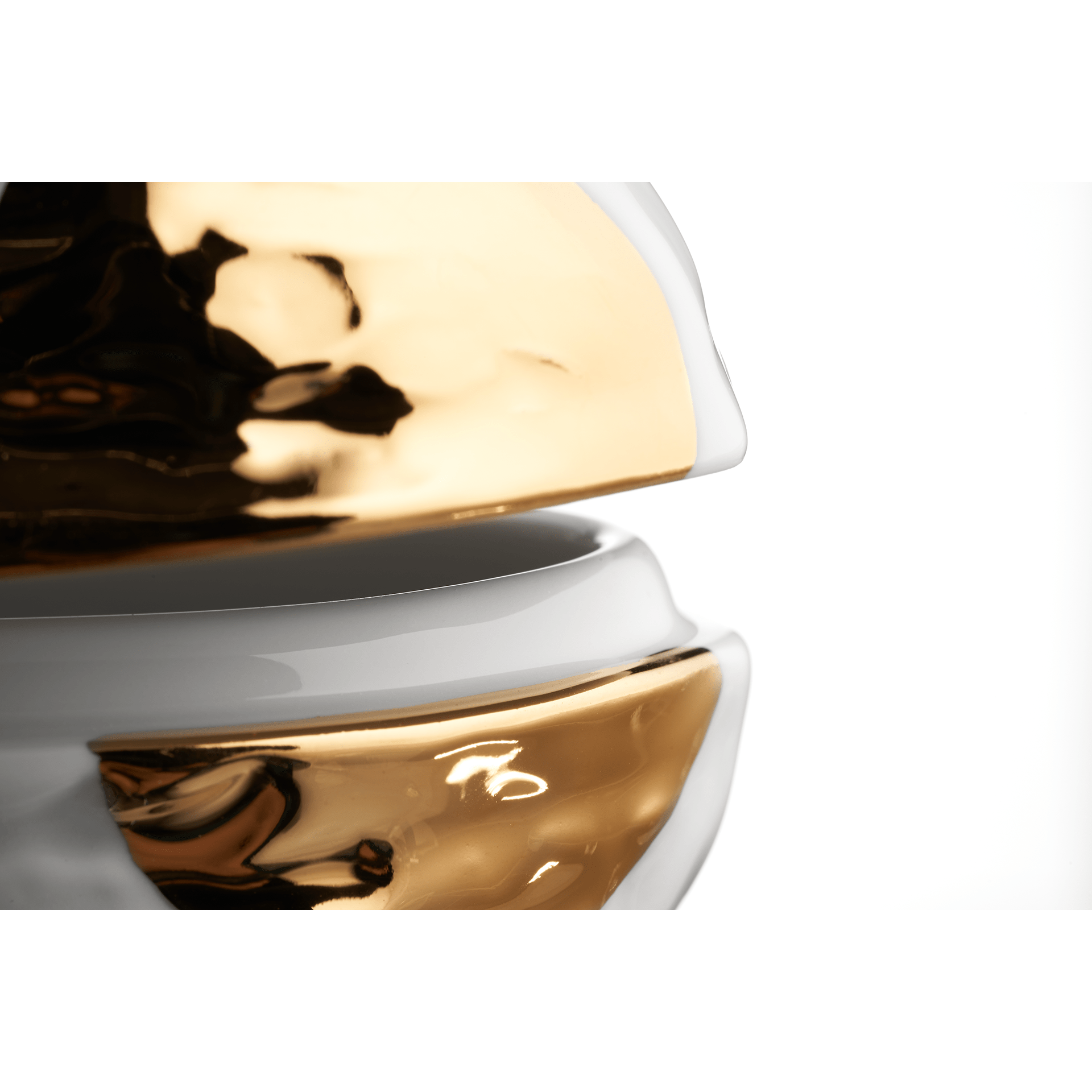Walnussdose, Goldpunkt, L 6,5 cm | Meissen Dosen Kollektion "Orangerie" 99A434 - 52253 - Meissen Weimar