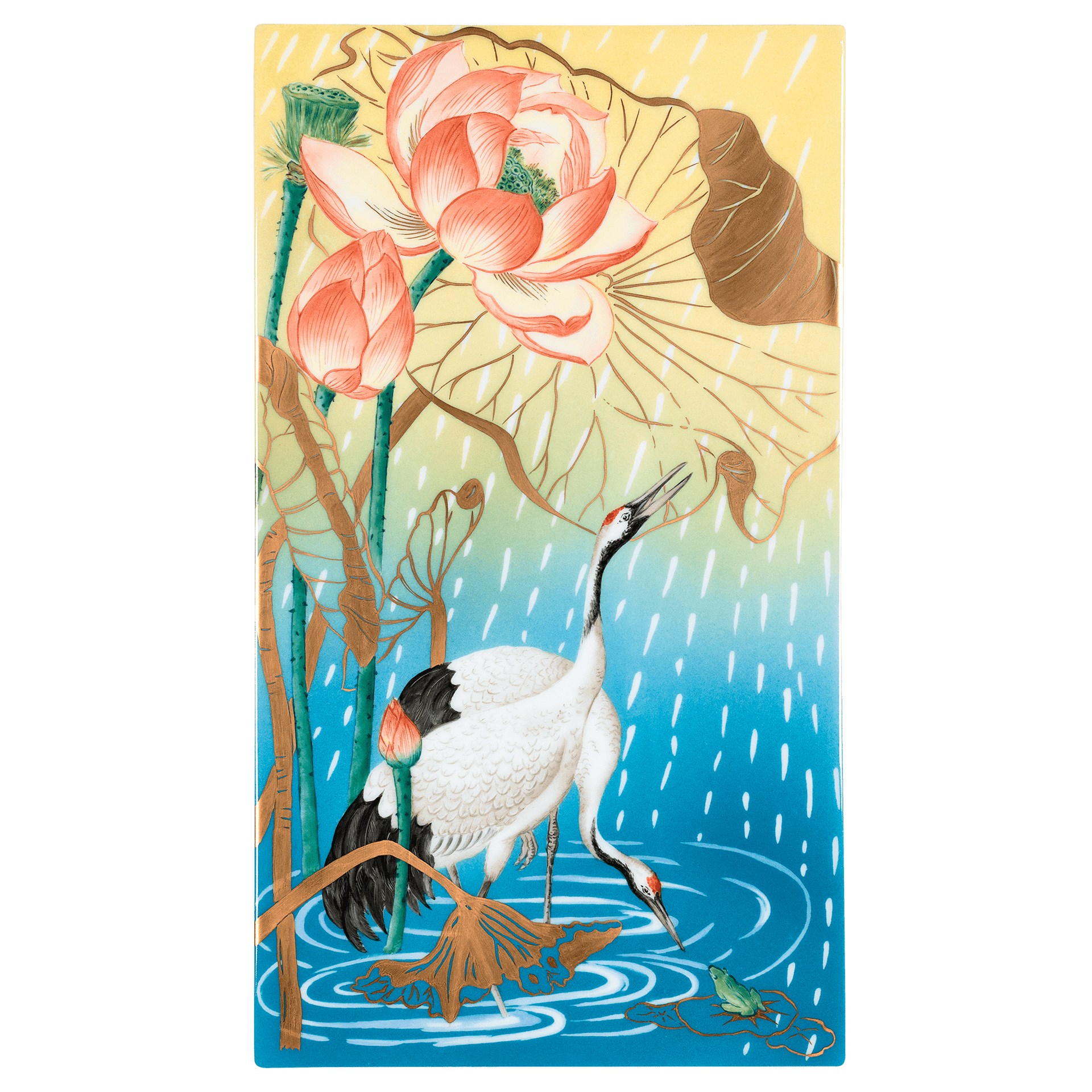 Wandbild 4 Jahreszeiten "Sommer", Lim. 15, 35 x 20 cm | Meissen Limitierte Meisterwerke 936N84-9M246 - Meissen Weimar