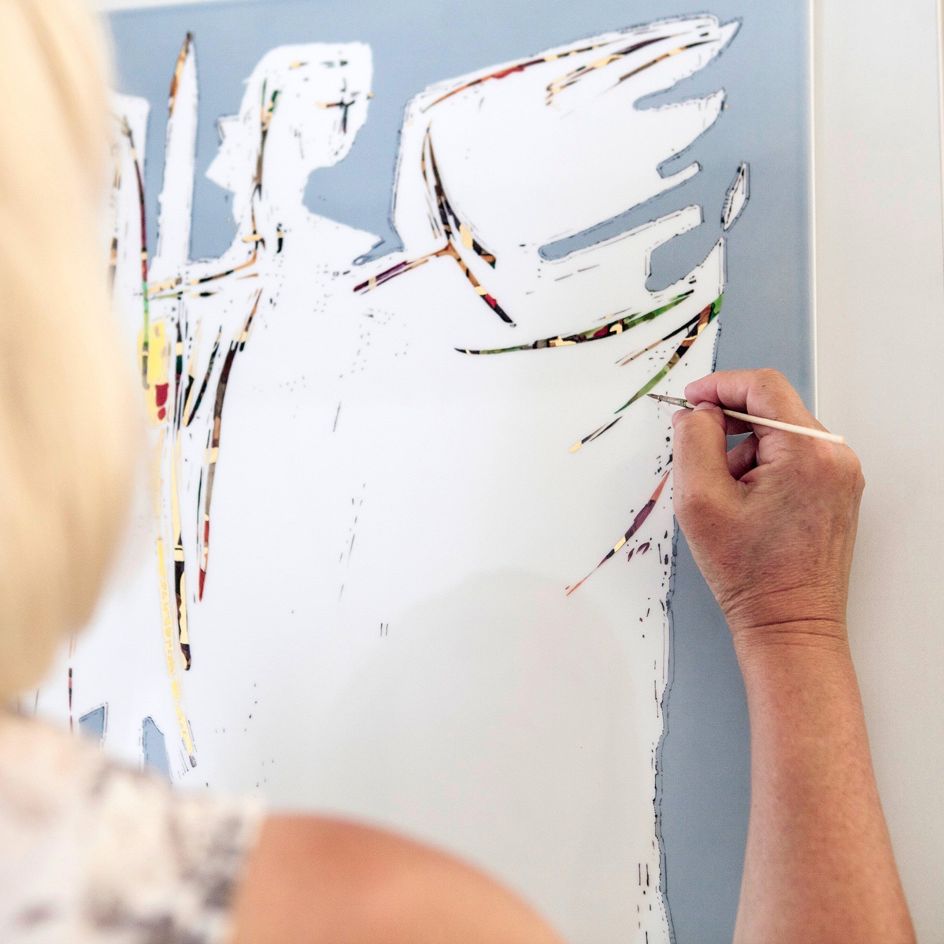 Wandbild Engel I, Limitiert, H 75 cm | Meissen Limitierte Meisterwerke 935a84-9m221 - Meissen Weimar