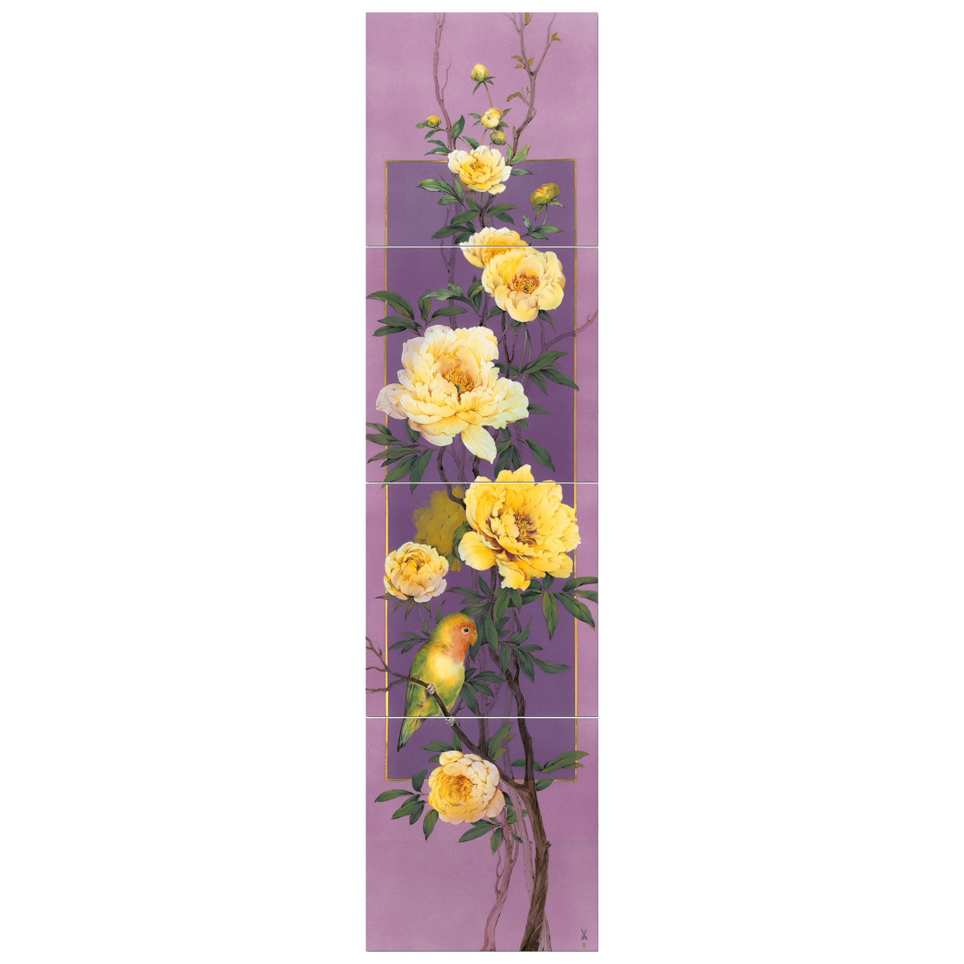 Wandbild Limitiert, H 120 cm | Meissen Limitierte Meisterwerke 932231-9m549 - Meissen Weimar
