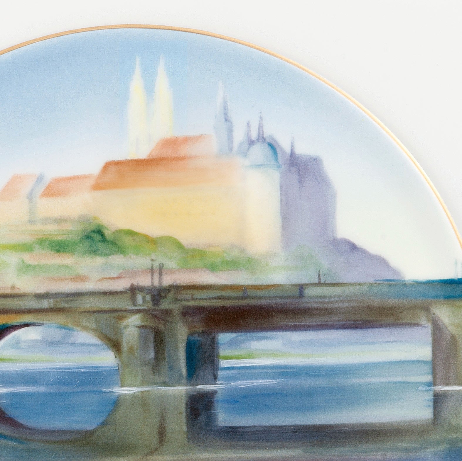 Wandbild, Meißen - Impression, H 25,5 cm | Meissen Limitierte Meisterwerke 933384-53n53 - Meissen Weimar