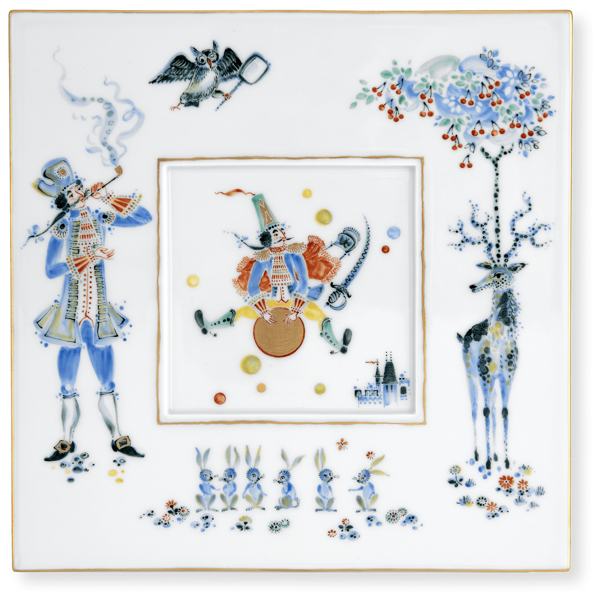 Wandbild Münchhausen, Porzellan, H 23 cm, limitiert 50 Stück | Meissen Limited Edition 683974-9m008 - Meissen Weimar