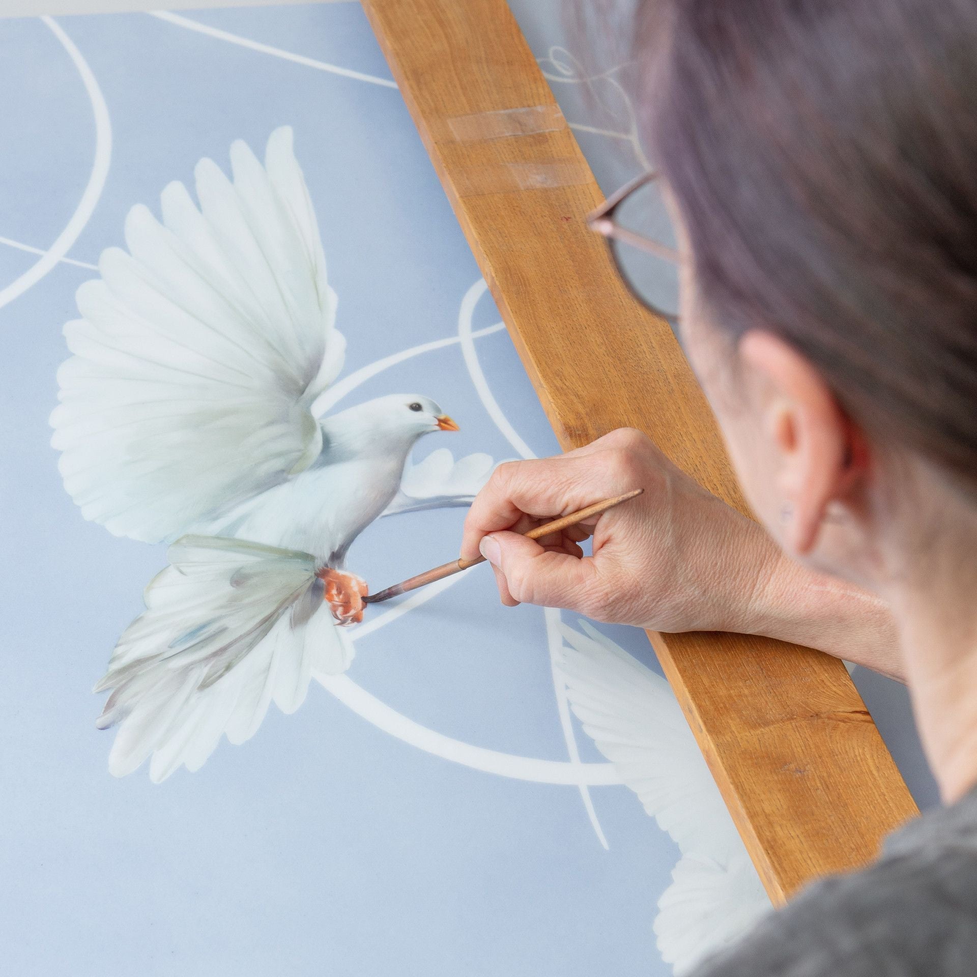Wandbild Peace Collection Porzellan 80 cm | Meissen Wandbilder - Edition 936s16 - 9ma70 - Meissen Weimar
