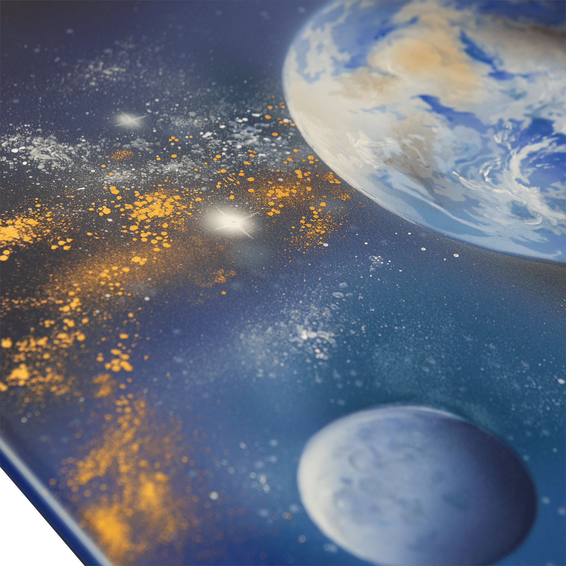 Wandbild "Unsere Erde", Lim. 50, 40 x 40 cm | Meissen Limitierte Meisterwerke 930F84-9M014 - Meissen Weimar