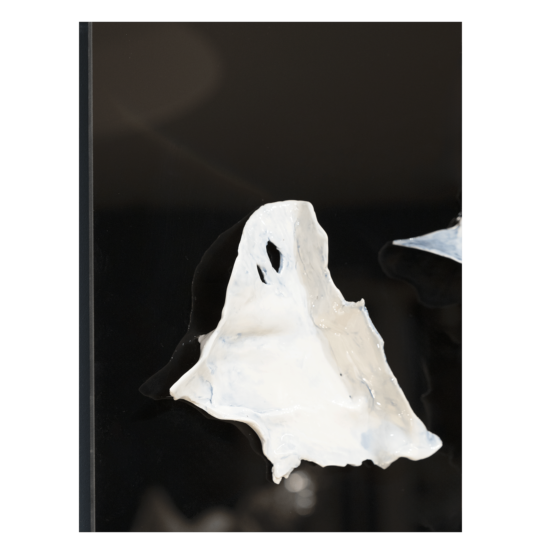 Wandplatte Permanenz Wandel IV, Porzellan, H 70 cm | Meissen Unikate 63c070-u6664 - Meissen Weimar