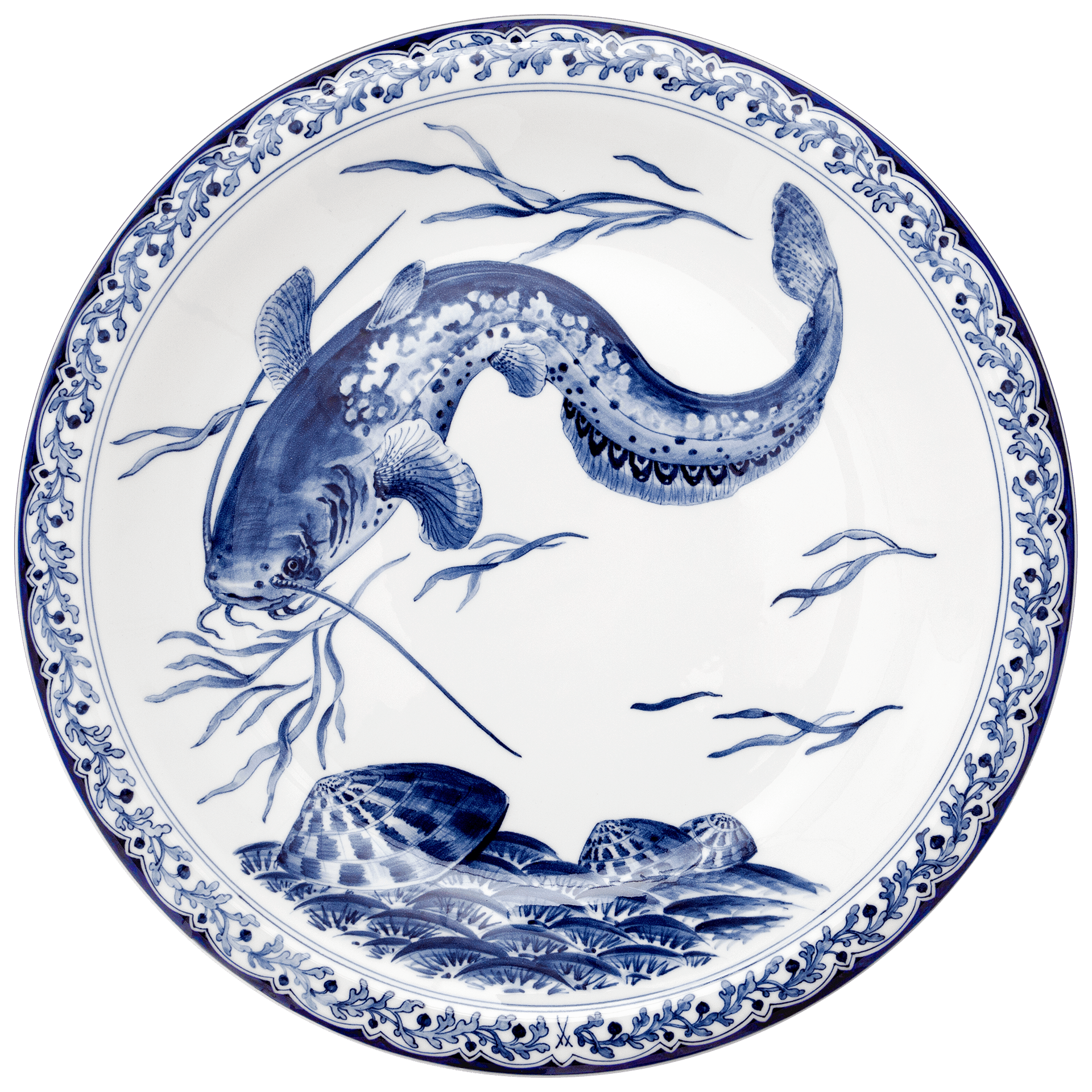 Wandschale, Ø 49 cm | Meissen Porzellan 82B584 - 54M40 - Meissen Weimar