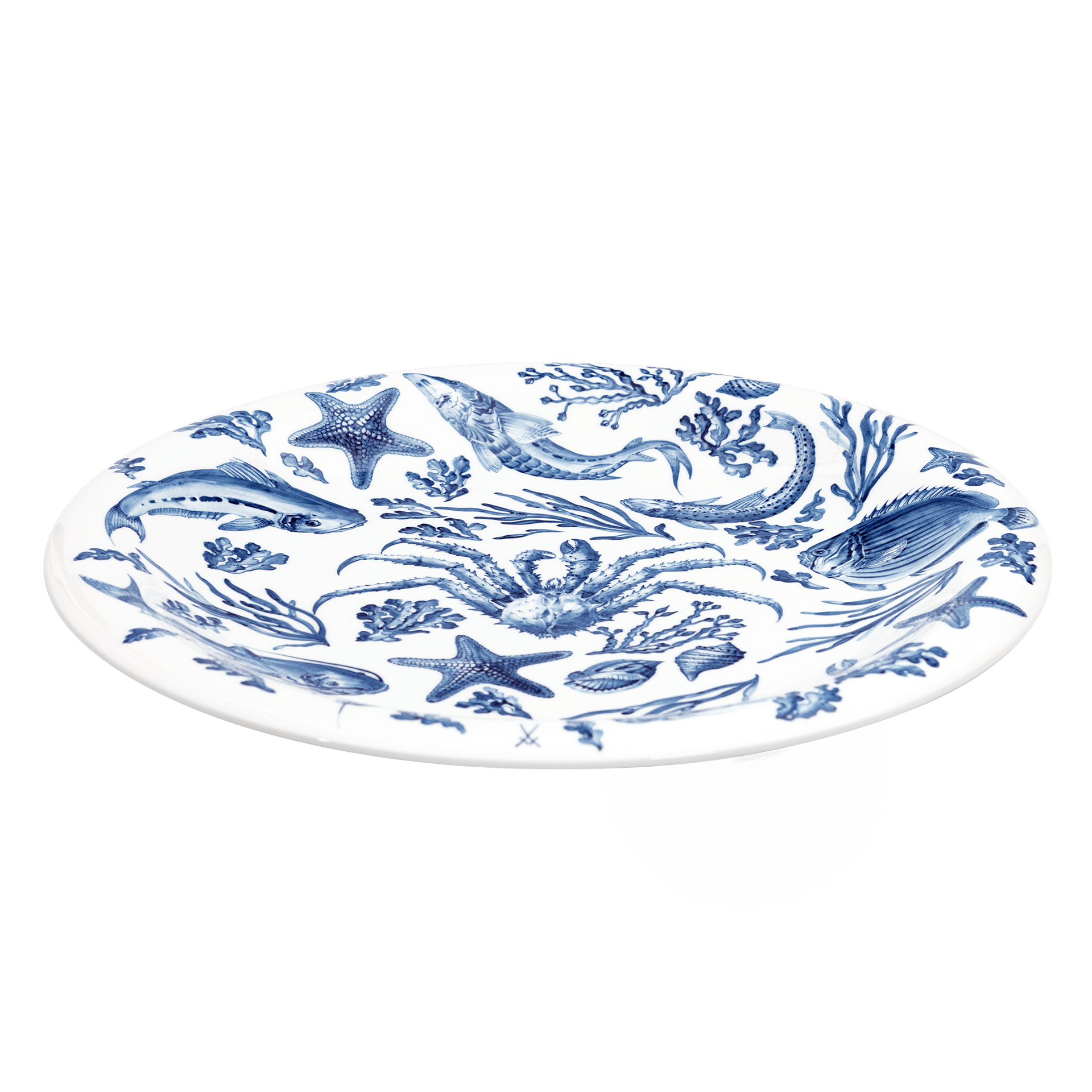 Wandschale "Unterwasserwelt", Lim. 25, Ø 49 cm | Meissen Limitierte Meisterwerke 817084-54M40 - Meissen Weimar