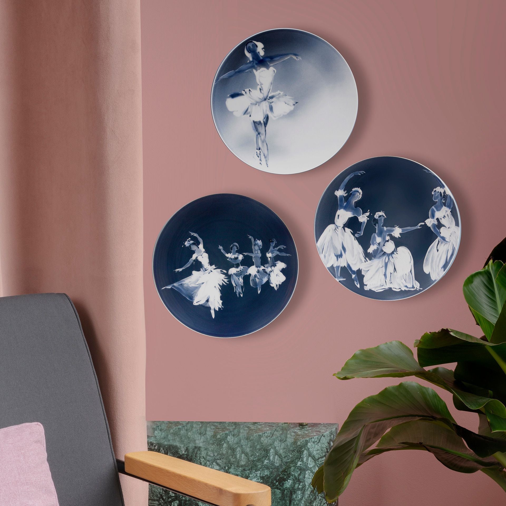 Wandteller, Ballettstudie III, Ø 31 cm, limitiert | Meissen Fine Dining 935774 - 10m05 - Meissen Weimar