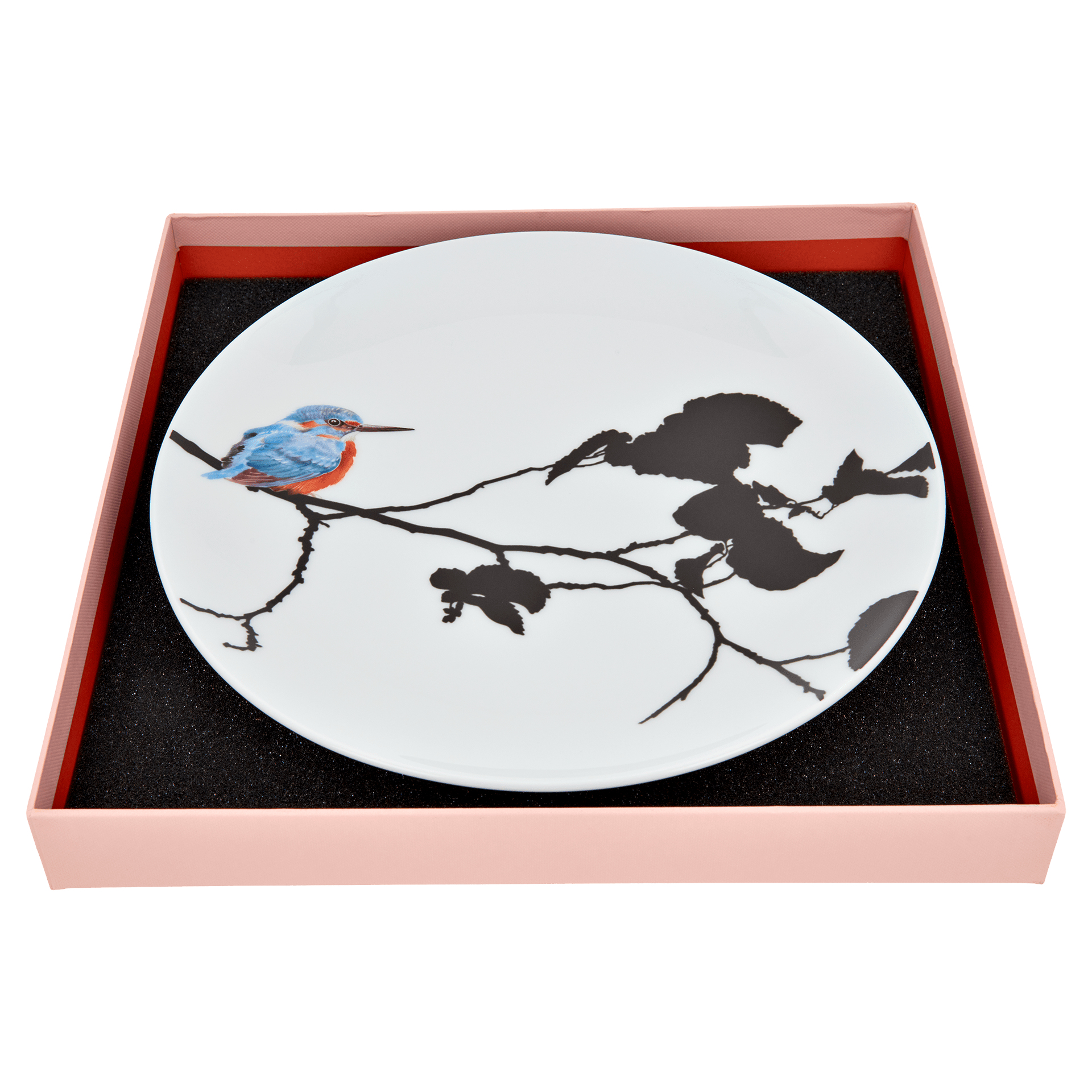 Wandteller, 'Kingfisher', Ø 27 cm | Meissen Kollektion 'Flying Jewels' 61A125 - 54M49 - Meissen Weimar