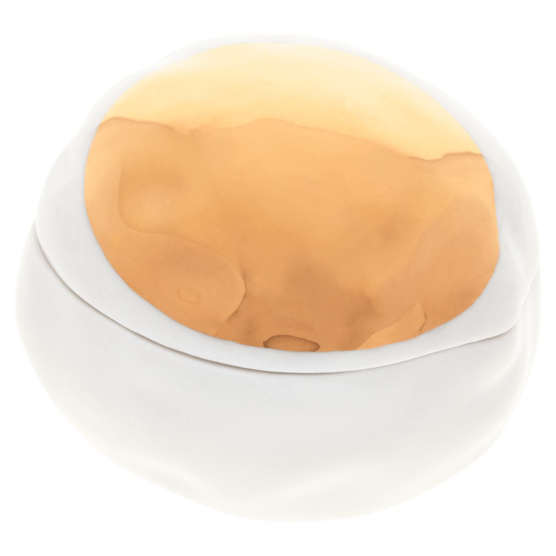 Zitronendose, Goldpunkt, L 7,5 cm | Meissen Dosen Kollektion "Orangerie" 99A434 - 52254 - Meissen Weimar