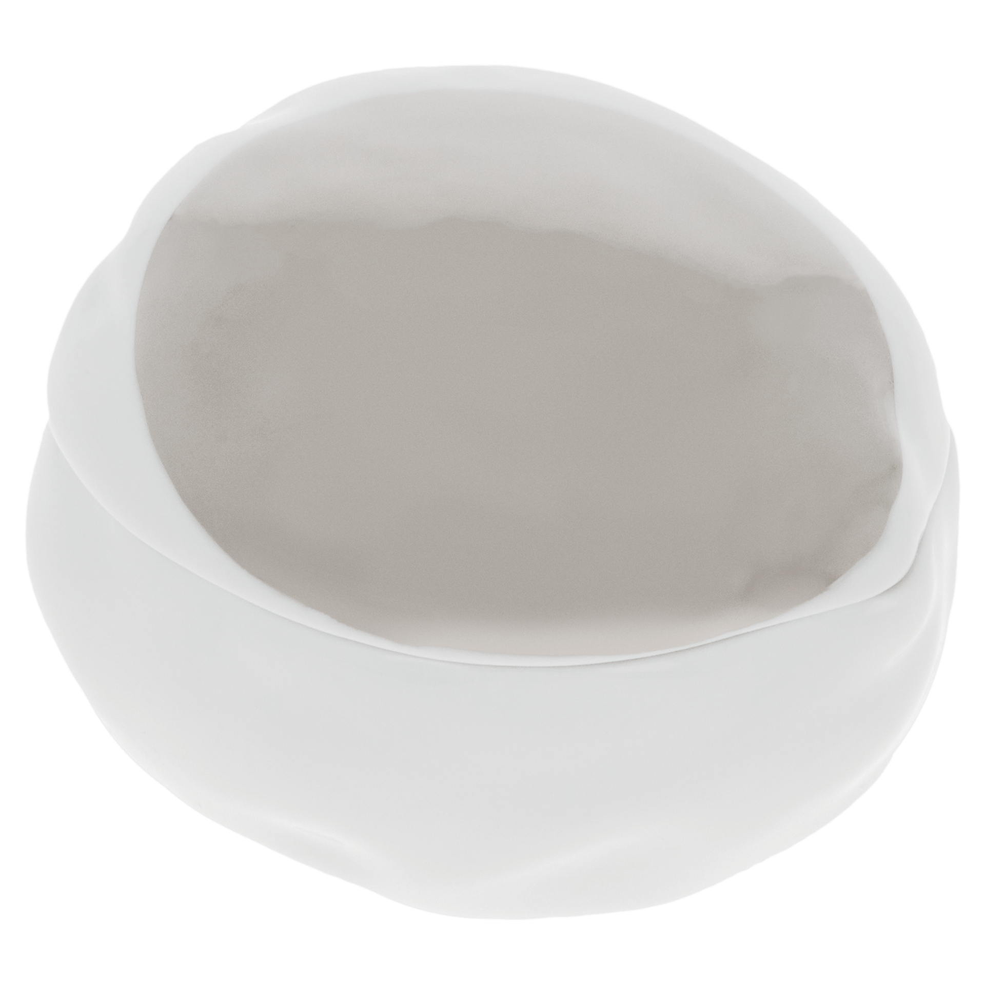 Zitronendose, Platinpunkt, L 7,5 cm | Meissen Dosen Kollektion "Orangerie" 99A534 - 52254 - Meissen Weimar