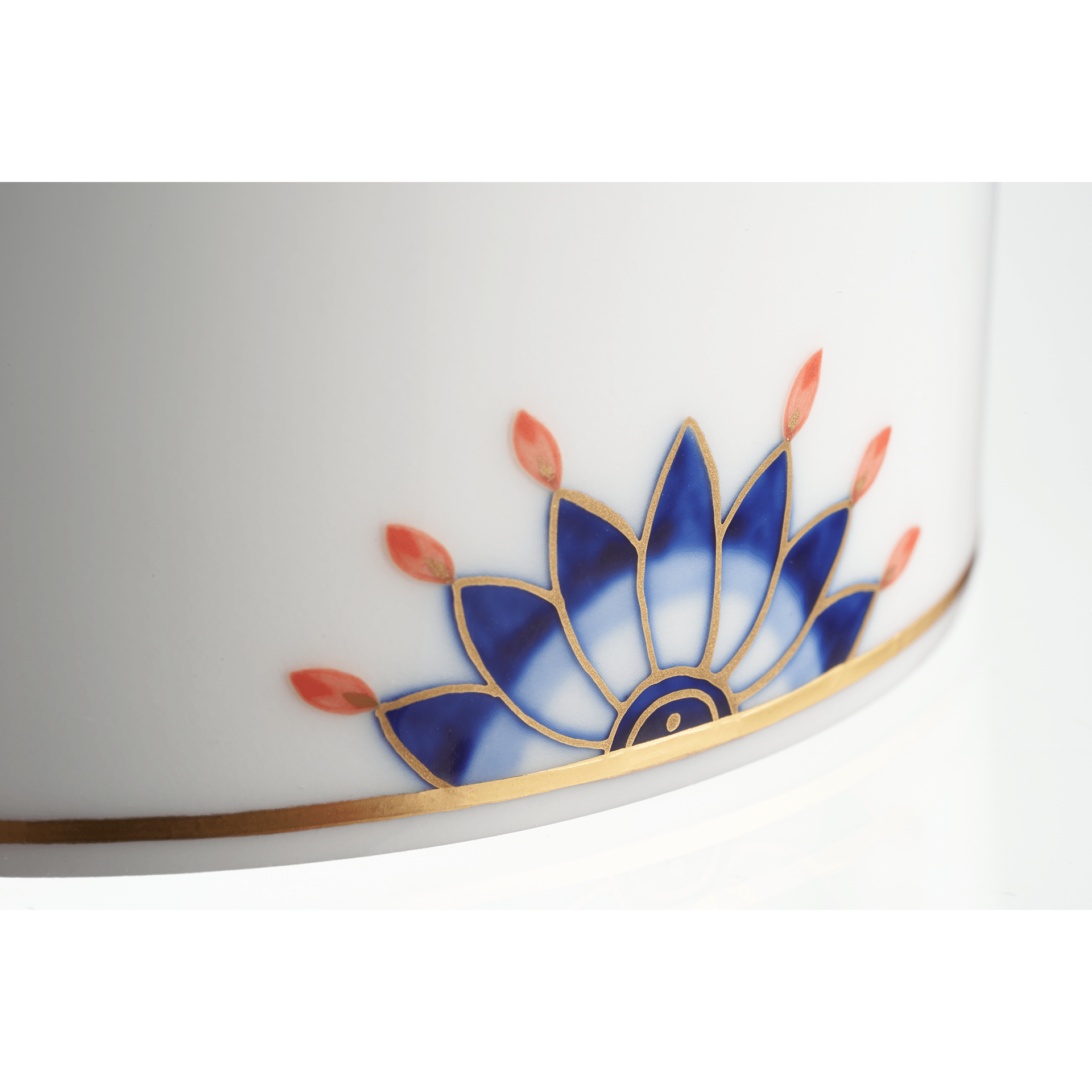 Zuckerdose, Blütenknospen, Blütenzweige, H 7,5 cm | Meissen No.41 Noble Blue 802390 - 41823 - Meissen Weimar