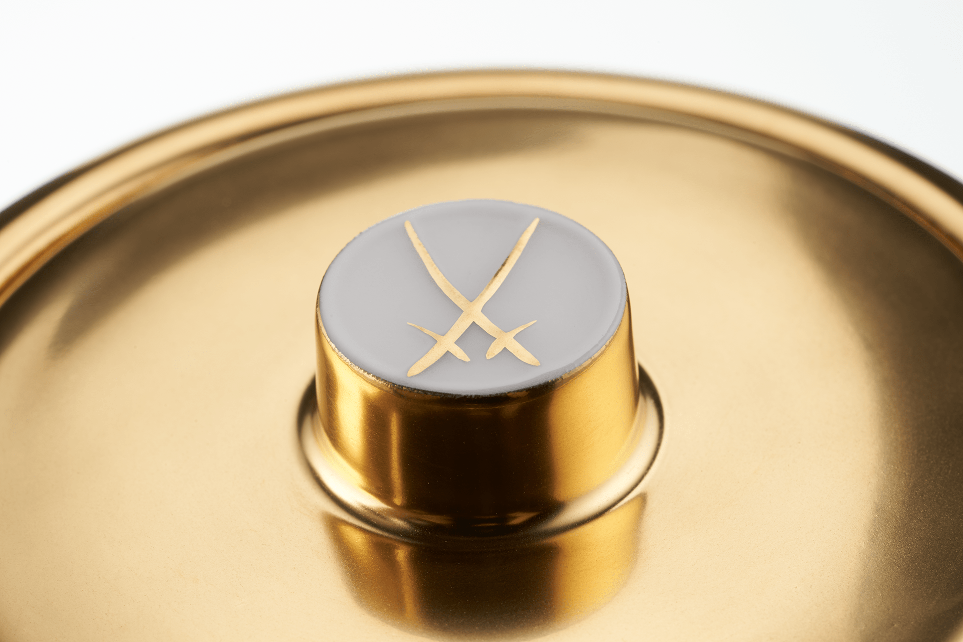 Zuckerdose, Gold, Ø 8,5 cm | Meissen Cosmopolitan 99a114 - 37823 - Meissen Weimar