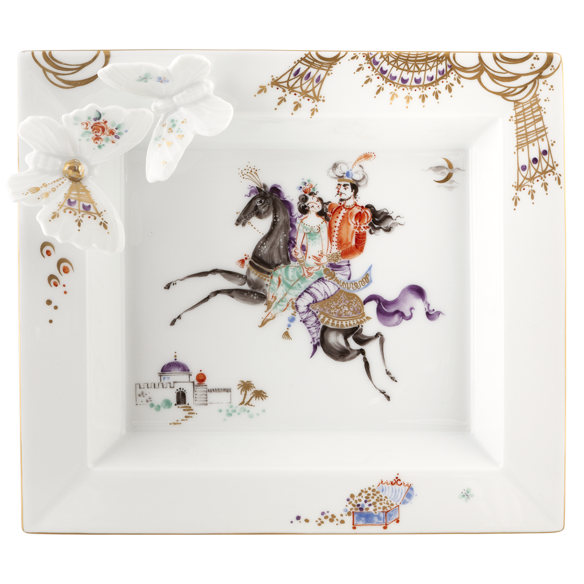 Vide Poche "1001-Nacht - Die Entführung", Lim. 75, 21 x 18 cm | Meissen Limited Edition