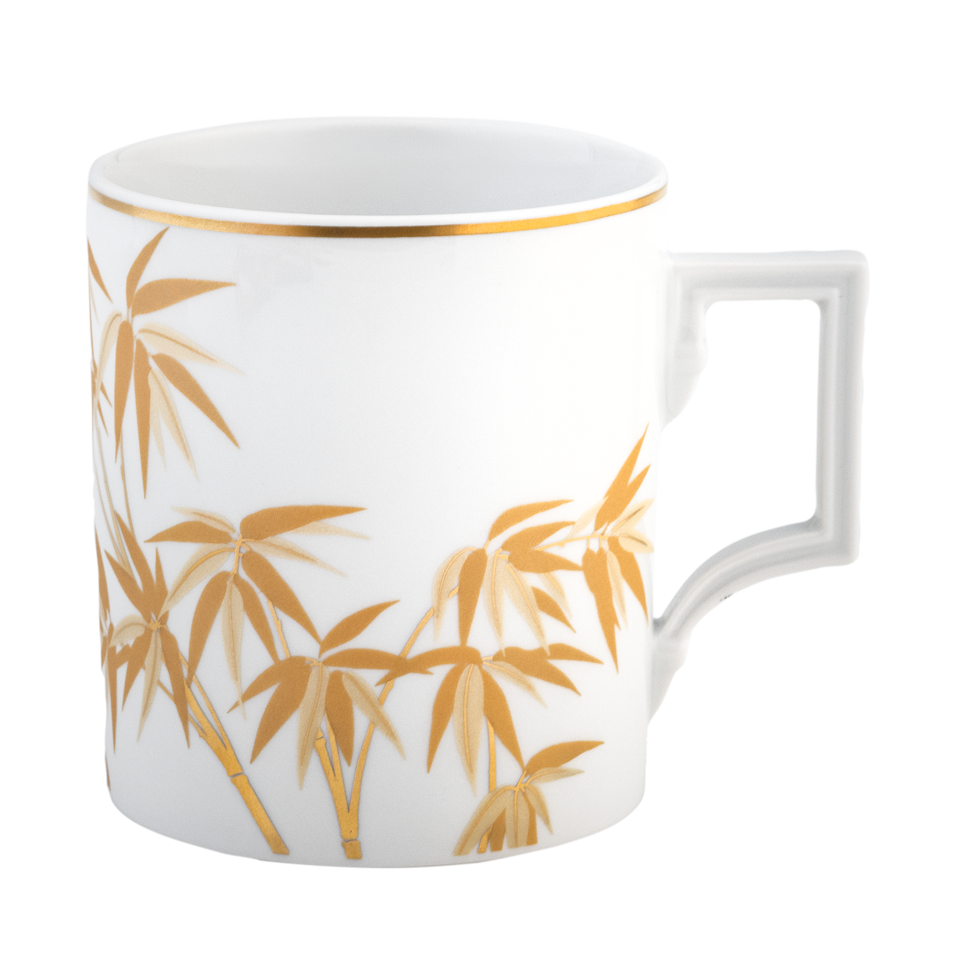 Henkelbecher Golden Bamboo H 9 cm | Meissen Berlin