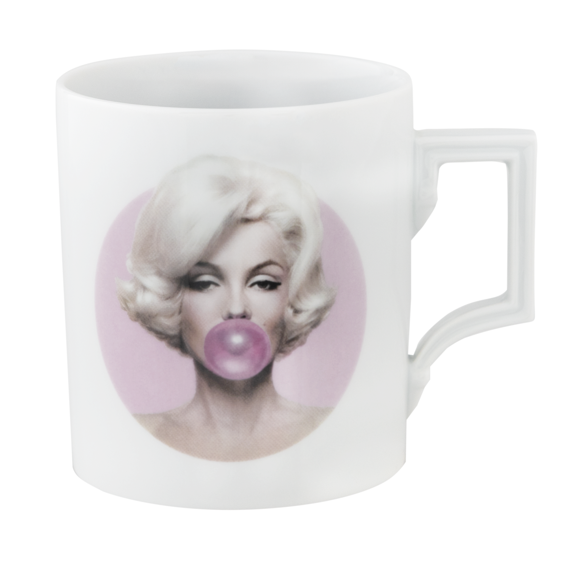 Henkelbecher Marilyn pink, V 0,25 l, handgefertigt | Meissen Legends blowing Bubbles - Collection