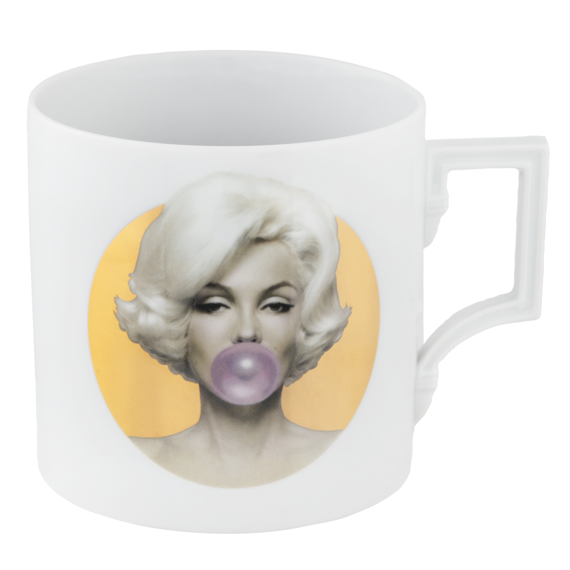Big Mug, Marilyn, gold, V 0,5 l | Meissen Legends blowing Bubbles - Collection by Michael Moebius
