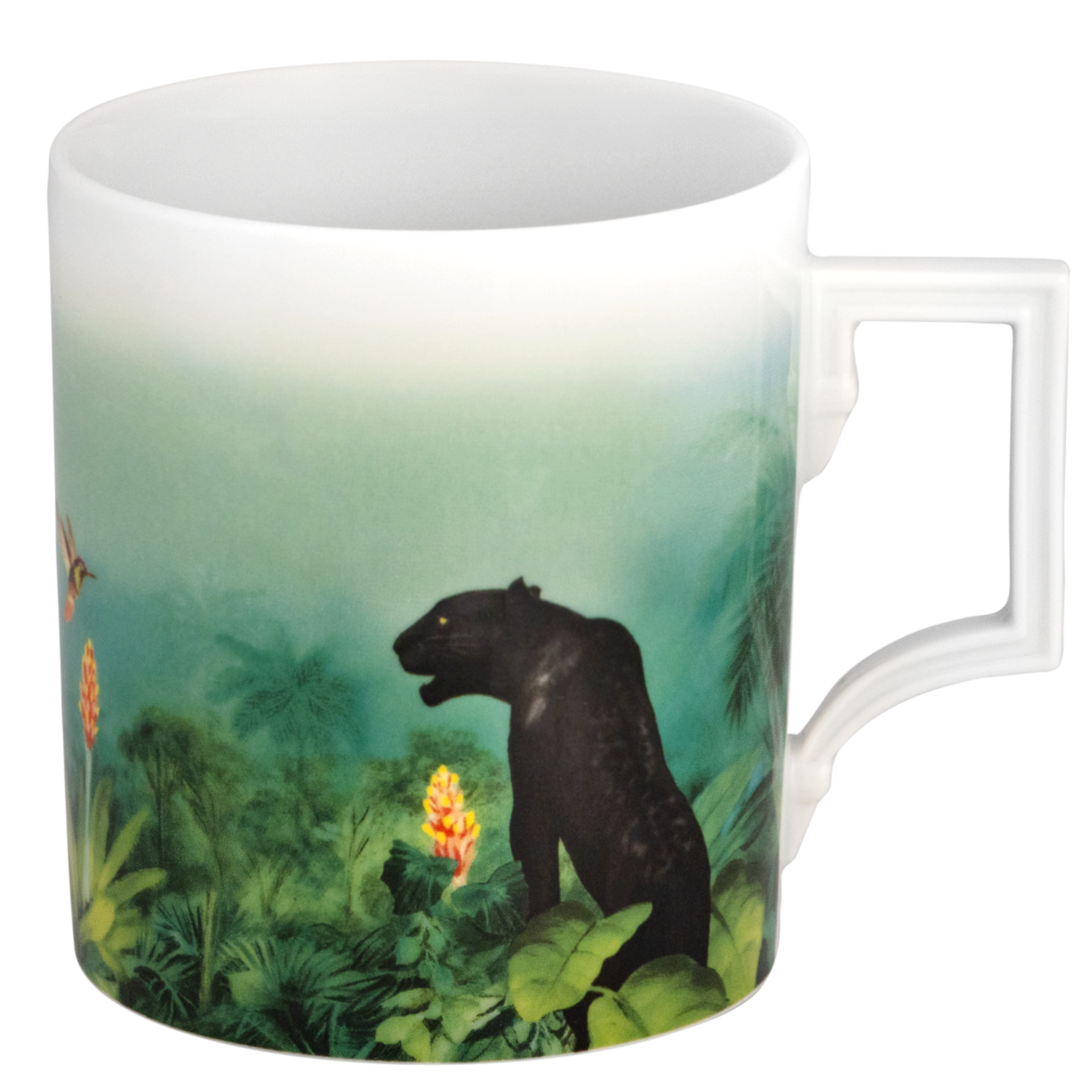 Henkelbecher Black Panther V 0,25 l, Porzellan, H 9 cm | Meissen Nova