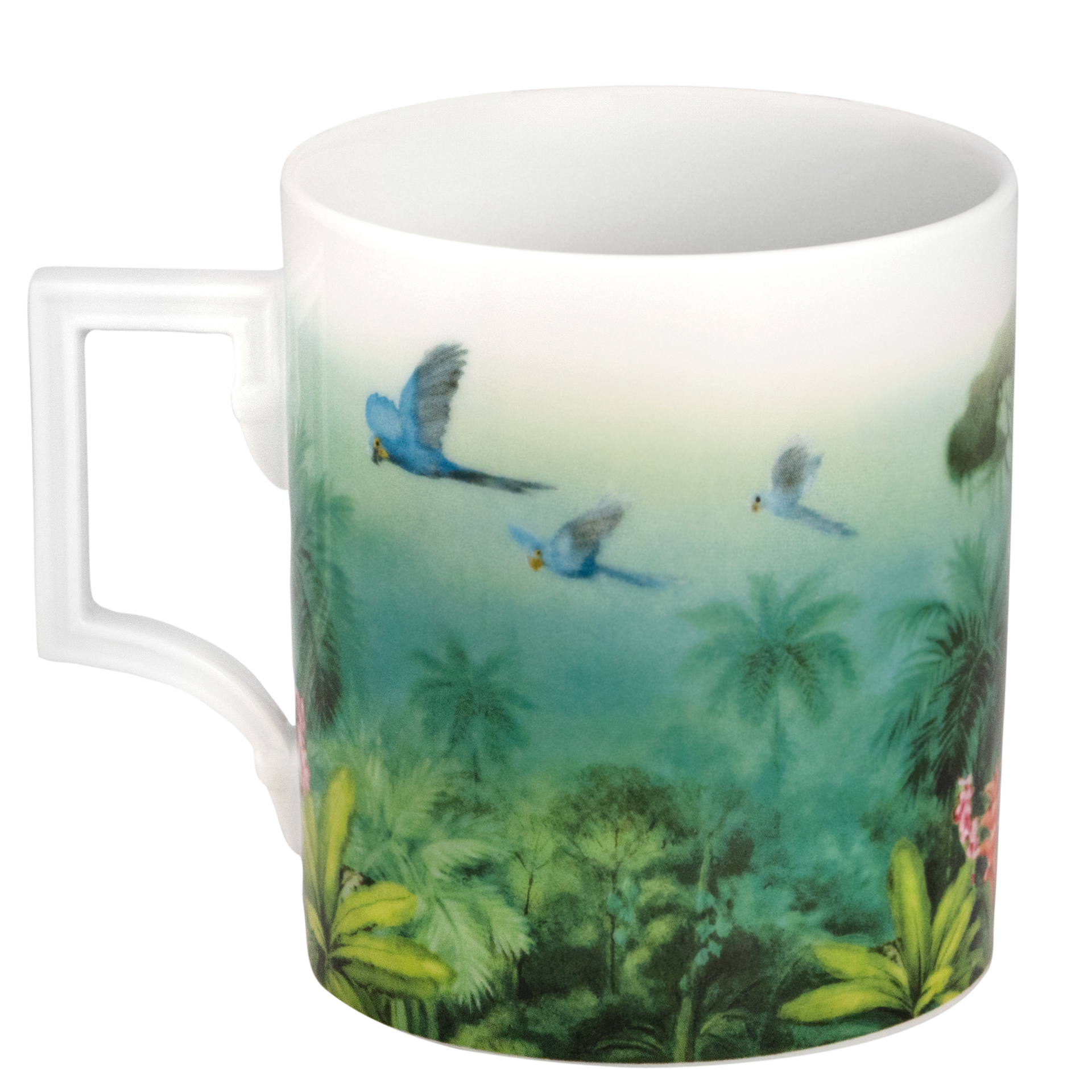 Henkelbecher Ara Hyazinthara, Ø 9 cm, V 0,25 l | The Meissen Mug Collection - Berlin