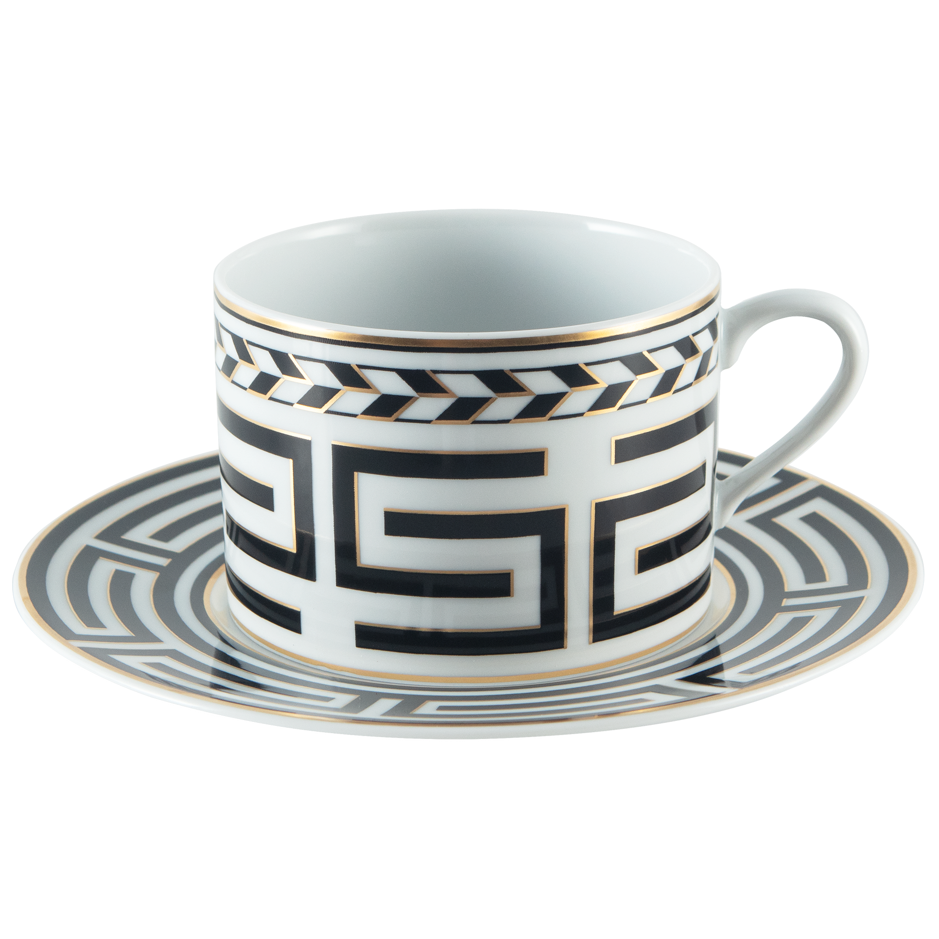 Cappuccinotasse Royal Meander Ø 8 cm | Meissen Cosmopolitan