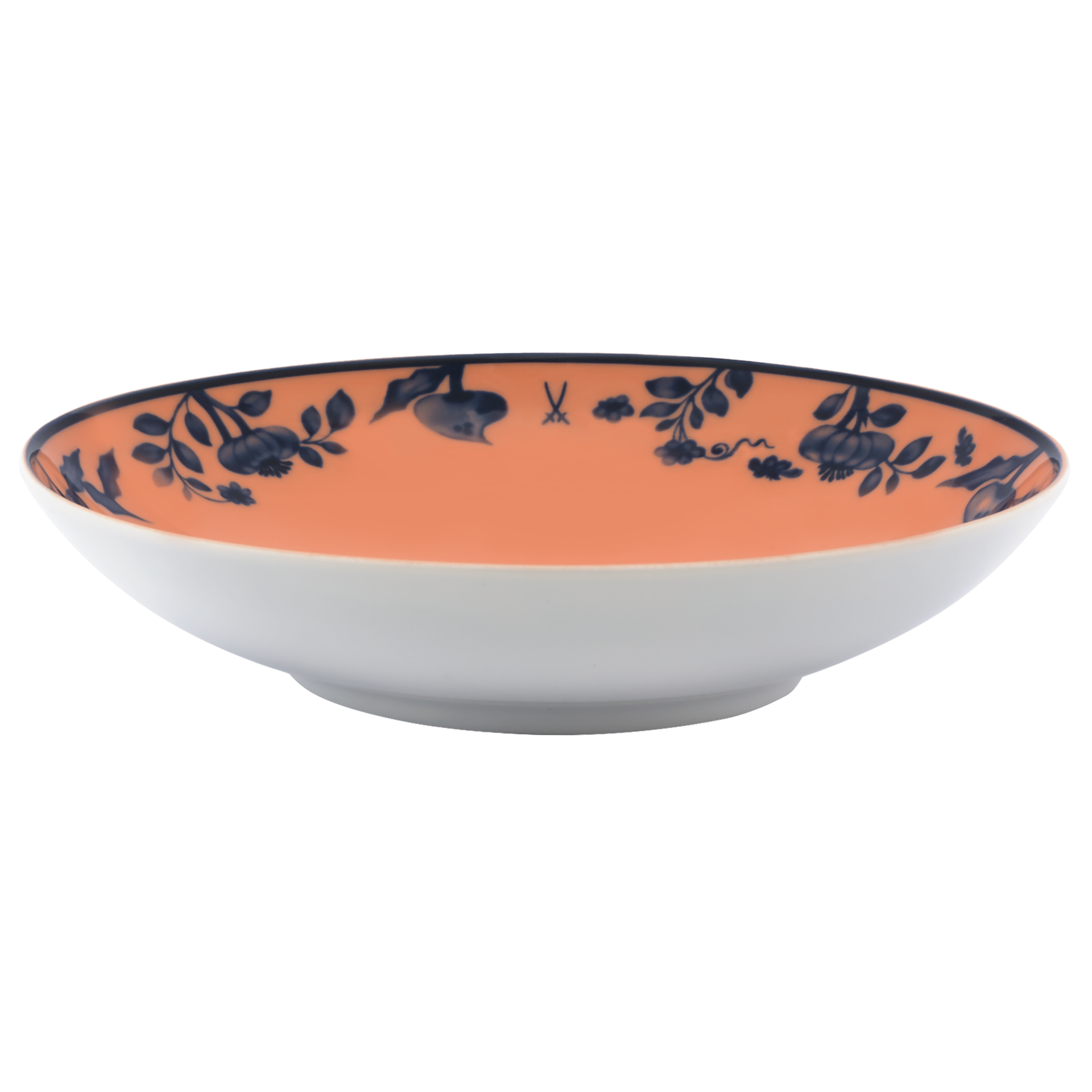 Dessertschale rot Ø 18 cm | Meissen No.41 Zwiebelmuster