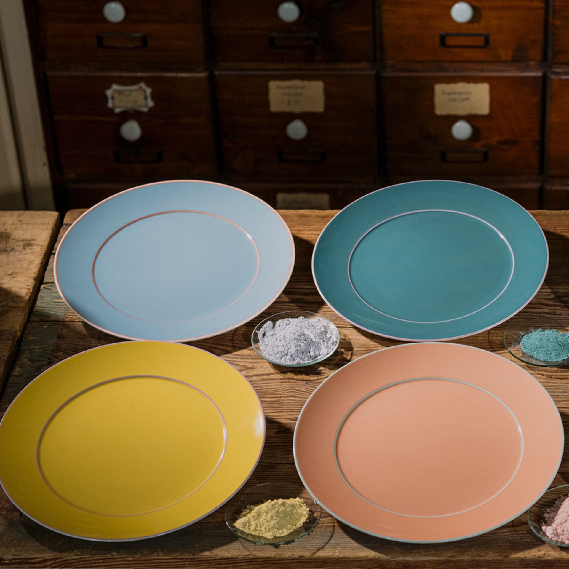 Speiseteller Urban Colors Ø 29 cm | Meissen No. 41 Noble Blue