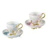 Schneeballblütenset in Pink und Blau, Lim. 25 | Meissen Limitierte Meisterwerke