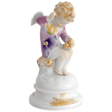 Amor, Giant Bloom Shirt, H 18 cm | Meissen Einzelplastik