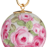 Anhänger Boule Rosengarten, Ø 2,1 cm | Meissen Porzellananhänger
