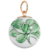 Anhänger "Boule" Tuberose Relief in Grün, Ø 1,9 cm | Meissen Kollektion Boule