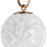 Anhänger Boule, Weiß, Ø 1,9 cm | Meissen Porzellananhänger