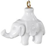 Anhänger Elefant Weiß, H 3,4 cm | Meissen Porzellananhänger