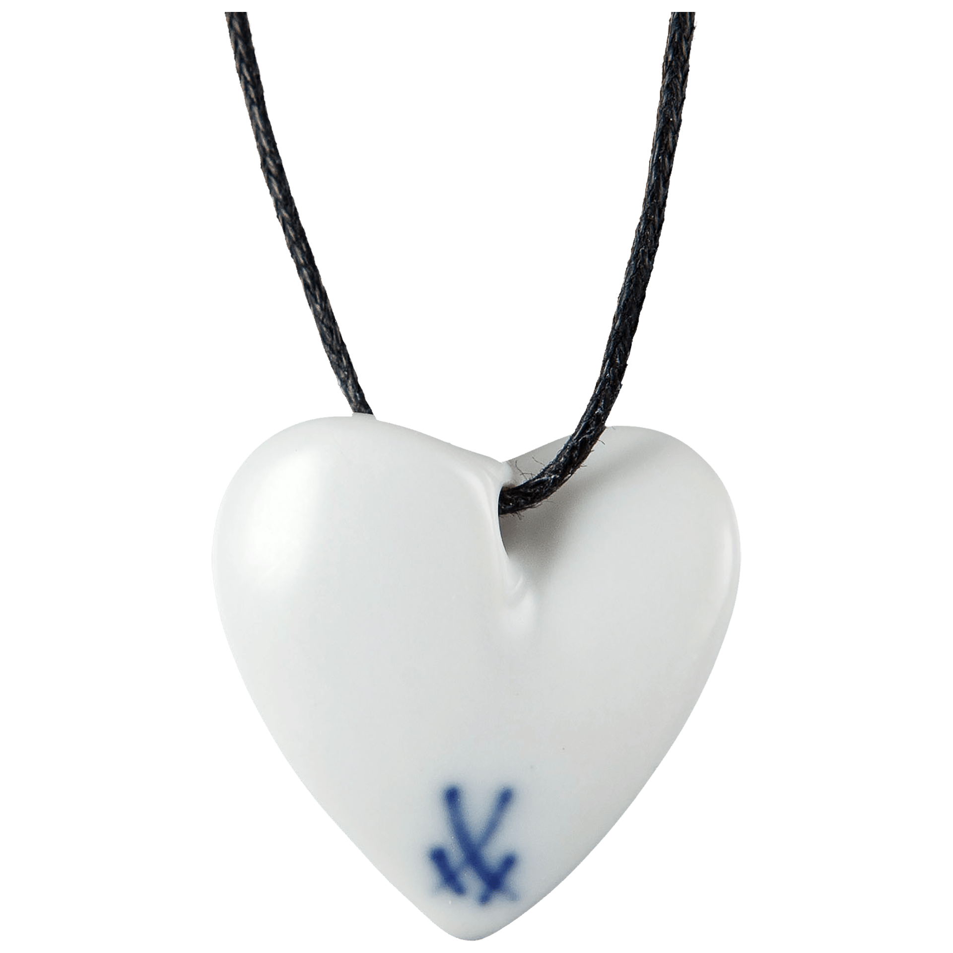 Anhänger "Geschwungenes Herz", Schmetterlingswiese, 2,5 x 2,5 cm | Meissen Anhänger MPJ20HES2080 - Meissen Weimar