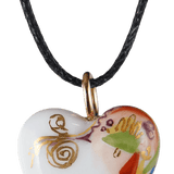 Anhänger 'Herz Größe M', Modern Fantasy, 2,2 x 1,8 cm | Meissen Jewellery