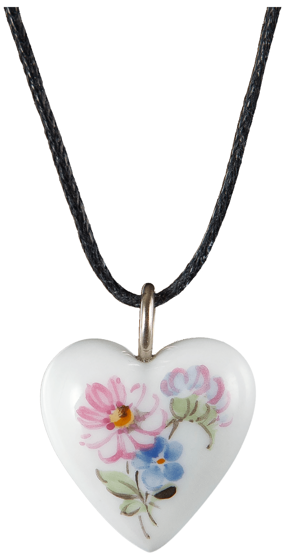 Anhänger Herz, Weiß, H 2,2 cm, Porzellan | Meissen Porzellananhänger 22a060-71m03 - Meissen Weimar