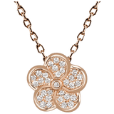 Anhänger mit Kette Royal Blossom Pavé, 45 cm | Meissen Royal Blossom Collection