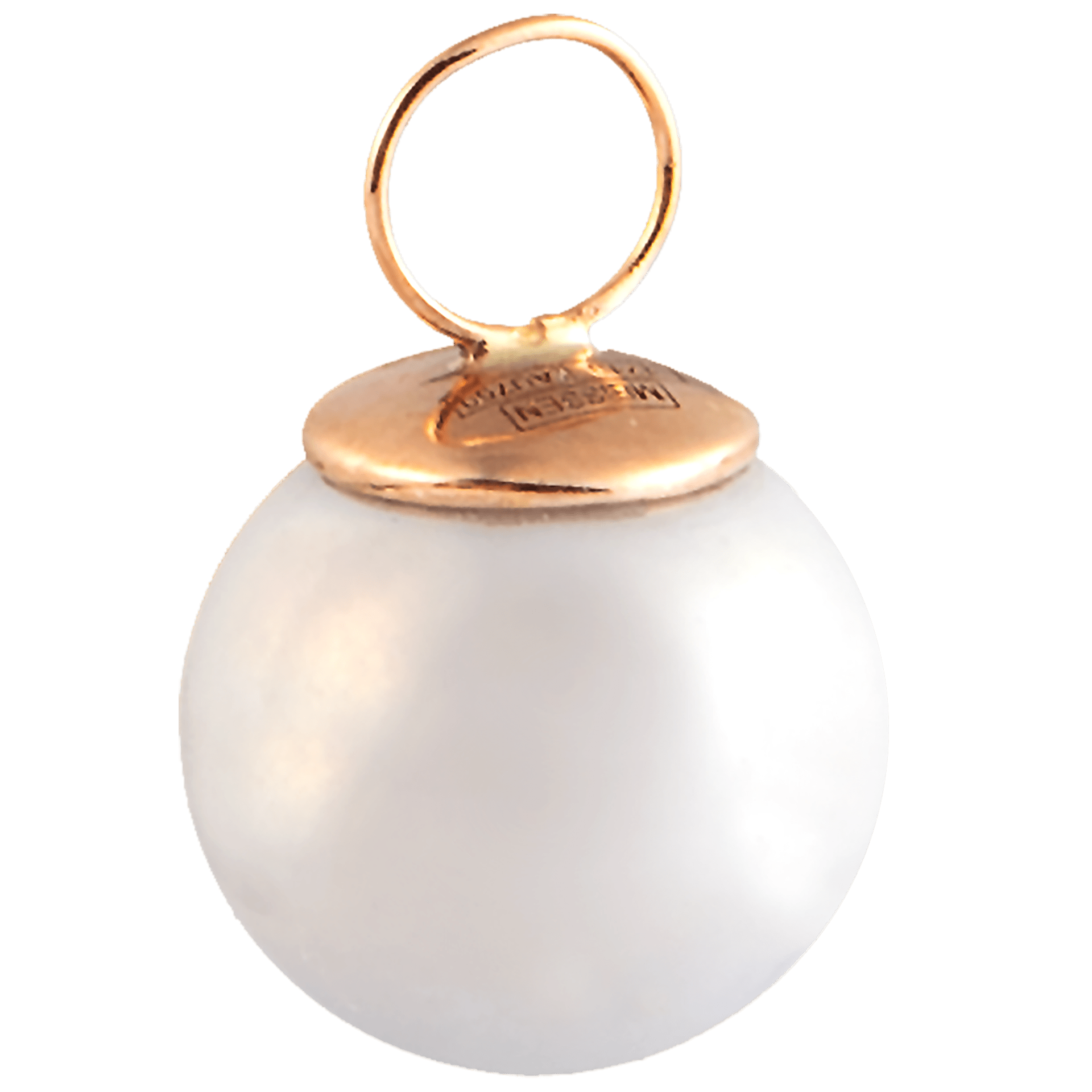 Anhänger, Perle 10 mm, Roségold 750 | Meissen Pearl Collection mpj20pcw12000 - Meissen Weimar