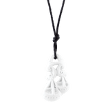 Anhänger Sternzeichen Waage, Biskuit, H 4 cm | Meissen Porzellananhänger