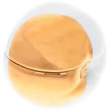 Apfeldose, Gold, H 7 cm | Meissen Dosen Kollektion