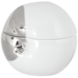 Apfeldose, Platinpunkt, H 7 cm | Meissen Dosen Kollektion "Orangerie"