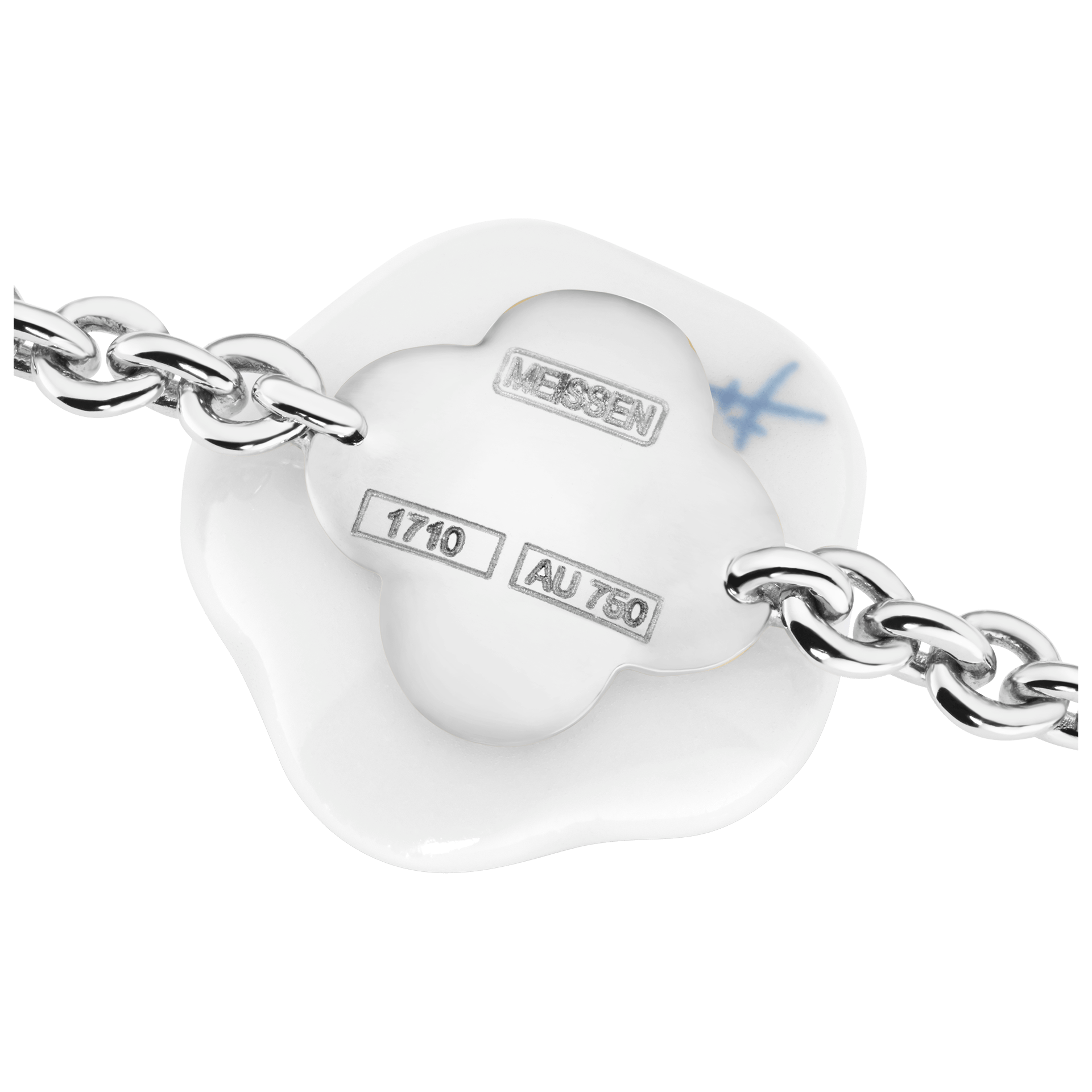 Armband Royal Blossom Basic Saphir, 19 cm | Meissen Royal Blossom Collection mpj30bl217c19 - Meissen Weimar