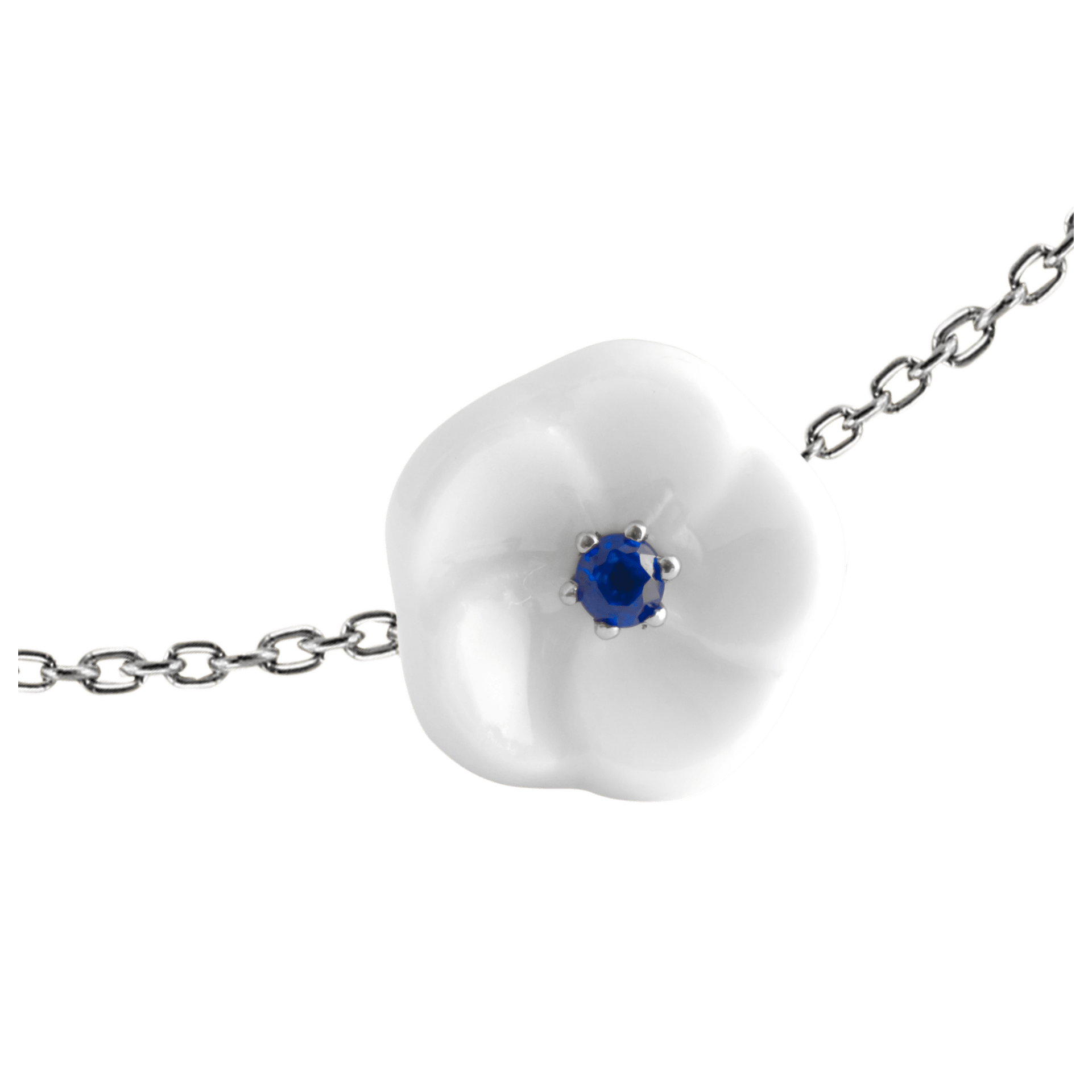 Armband Royal Blossom Basic Saphir, 19 cm | Meissen Royal Blossom Collection mpj30bl217c19 - Meissen Weimar