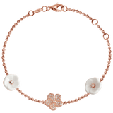 Armband Royal Blossom Pavé, Roségold 750, 19 cm | Meissen Royal Blossom Collection