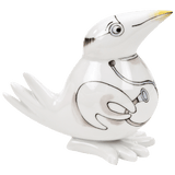 Arzt (Mediziner, Doktor), H 6 cm | Meissen Figuren-Edition Spassvogel