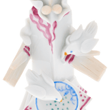 Aschenputtel, Bunt und gold staffiert, H 10 cm | Meissen Miniaturfiguren-Edition