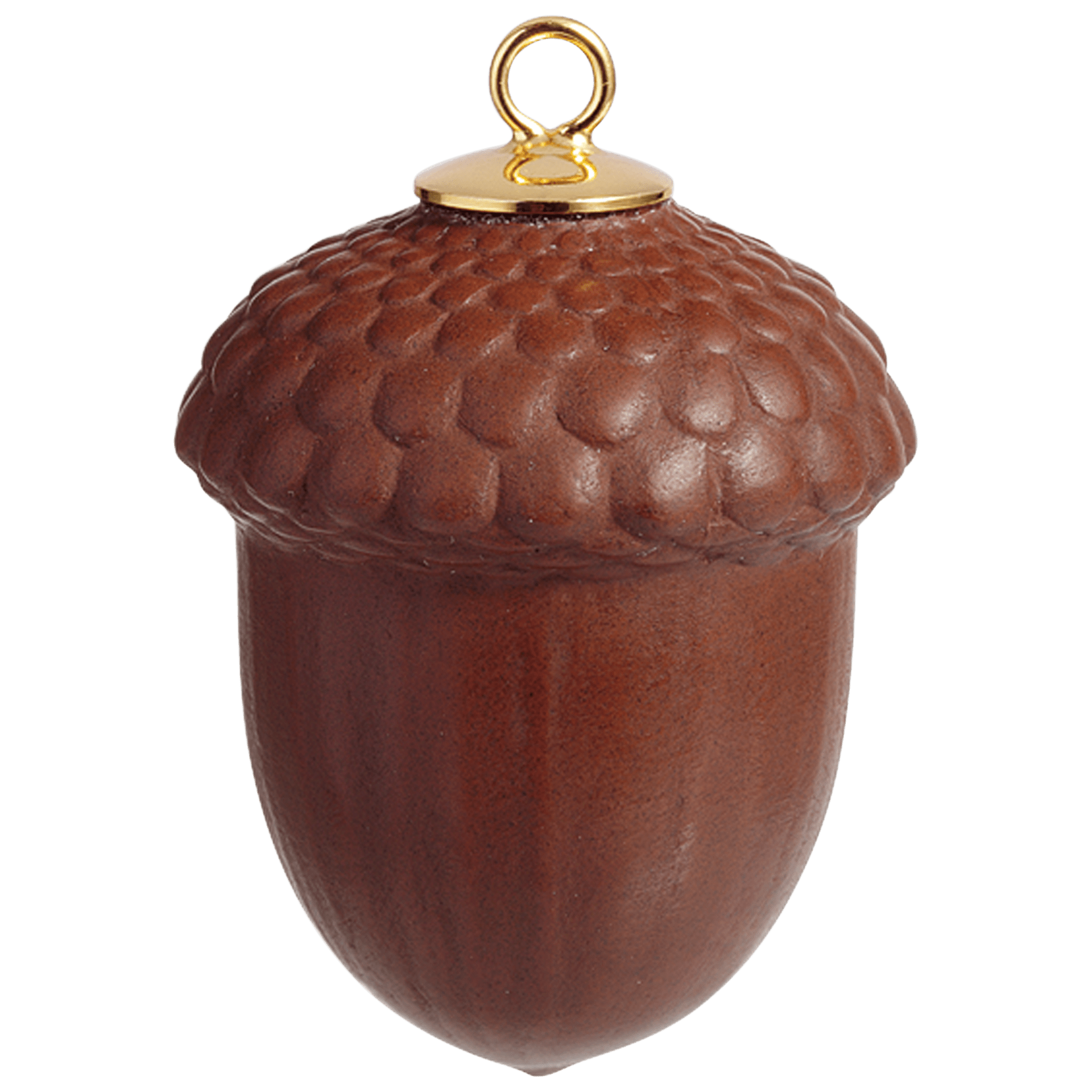 Baumschmuck Eichel, Böttgersteinzeug, H 4 cm | Accessoires Meissen Böttgersteinzeug 000002 - 85m37 - Meissen Weimar