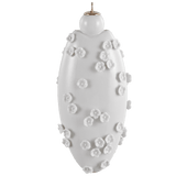 Baumschmuck Ellipse, Weiß, H 9,5 cm | Meissen Royal Blossom Collection